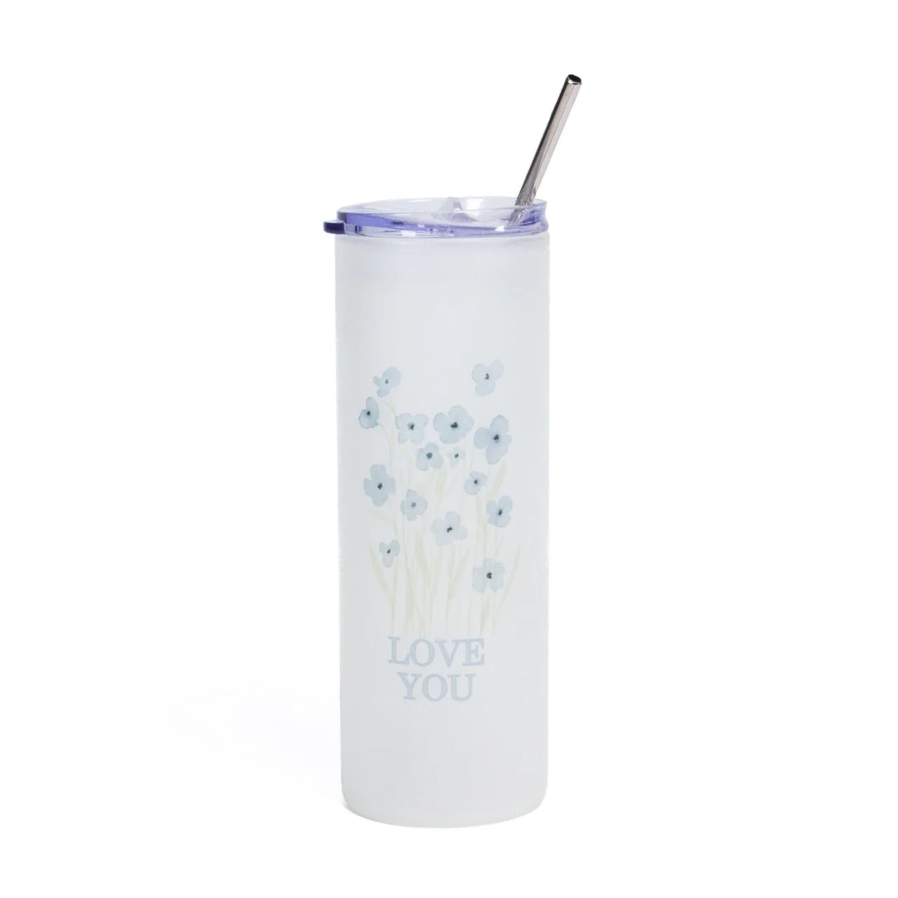 Personalised Tall Skinny Tumbler 750ml - Custom Printed Insulated Bottle UK