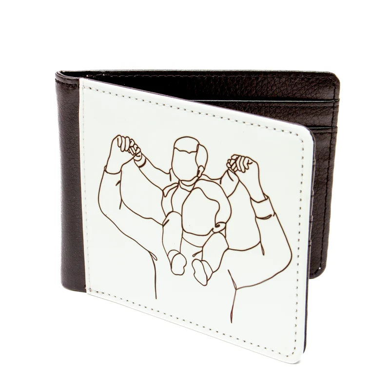 Personalised Wallet Single or Double-Sided - Custom Printed Photo Wallet UK
