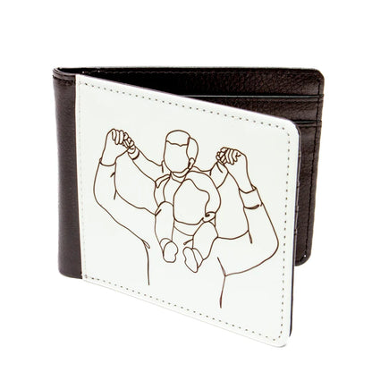 Personalised Wallet Single or Double-Sided - Custom Printed Photo Wallet UK