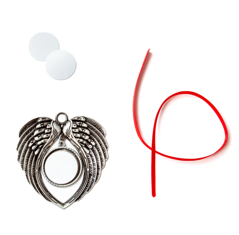 Personalised Christmas Decorations - Baubles, Santa Keys, Angels & Wings UK