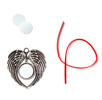 Personalised Christmas Decorations - Baubles, Santa Keys, Angels & Wings UK