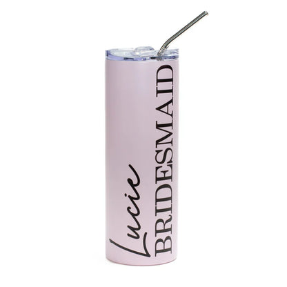 Personalised Stainless Steel Tumbler 650ml - Custom Printed Insulated Bottle UK