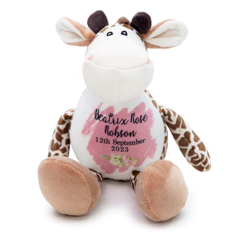Personalised Plush Animals - Highland Cow, Dragon, Elephant & More UK