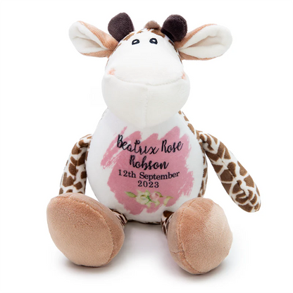 Personalised Plush Animals - Highland Cow, Dragon, Elephant & More UK