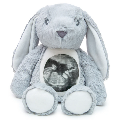Personalised Plush Rabbits - Custom Printed Soft Toy Gift UK
