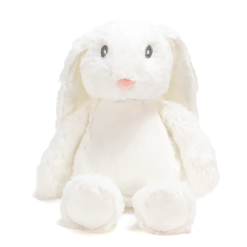 Personalised Plush Rabbits - Custom Printed Soft Toy Gift UK