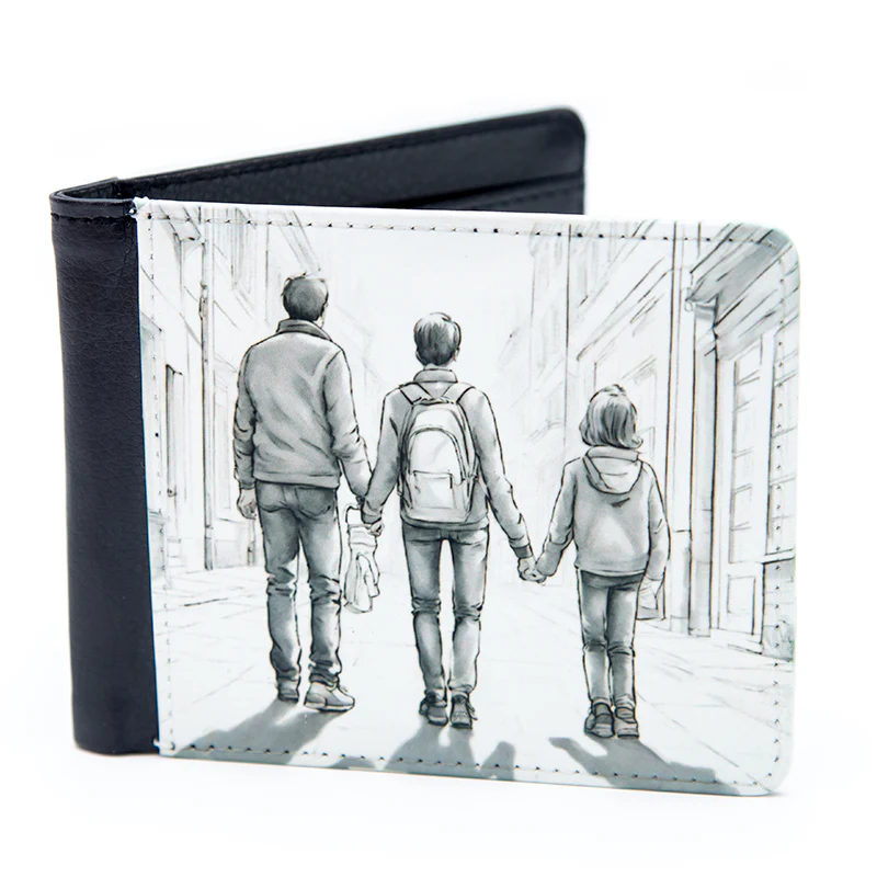 Personalised Wallet Single or Double-Sided - Custom Printed Photo Wallet UK