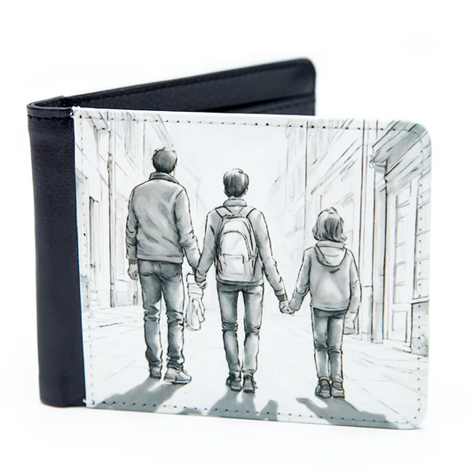 Personalised Wallet Single or Double-Sided - Custom Printed Photo Wallet UK