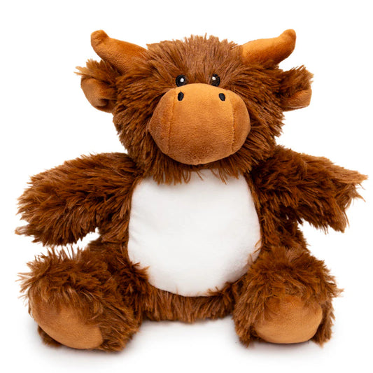 Personalised Plush Animals - Highland Cow, Dragon, Elephant & More UK
