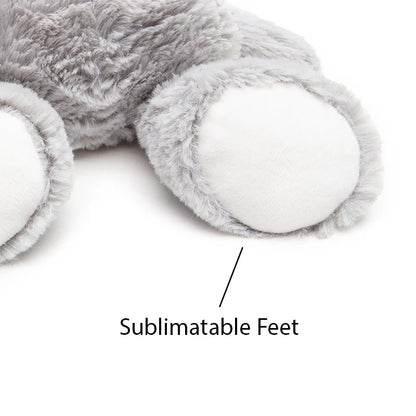 Personalised Plush Rabbits - Custom Printed Soft Toy Gift UK